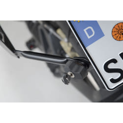 SW-Motech Protezione antifurto per corriere PRO - Funzione QUICK-LOCK. 2 serrature abbinate, 2 chiavi.