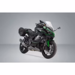 Set di borse da sella SW-Motech PRO BLAZE H - Nero. Kawasaki Z1000 SX, Ninja 1000SX., nero