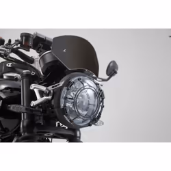 Parabrezza SW-Motech - Nero. Triumph Speed Twin 1200 (18-24)., nero