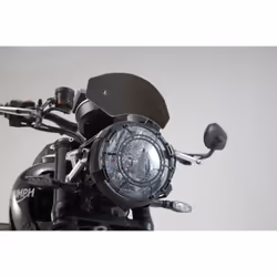 Parabrezza SW-Motech - Nero. Triumph Speed Twin 1200 (18-24)., nero