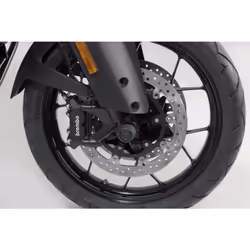 SW-Motech Set slider per assale anteriore - Nero. Modelli KTM, Husqvarna Norden 901., nero