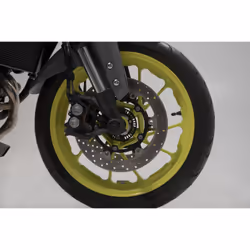 SW-Motech Set slider per assale anteriore - Nero. MT-09 / Tracer 900 / YZF-R7, Aprilia., nero