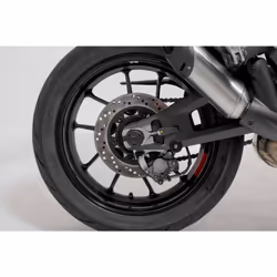 SW-Motech Set slider per asse posteriore - Nero. Modelli Ducati/KTM/Husqvarna, CFMoto 800MT., nero