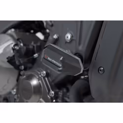 SW-Motech Set di cursori per telaio - Nero. Yamaha Tracer 9 / GT (20-) / GT+ (22-)., nero