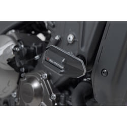 SW-Motech Set di cursori per telaio - Nero. Yamaha Tracer 9 / GT (20-) / GT+ (22-)., nero