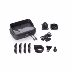 SW-Motech Kit di montaggio GPS universale con valigia Navi - Incluso braccio di presa da 2", per filettatura manubrio/specchietto - Vista aggiuntiva 2