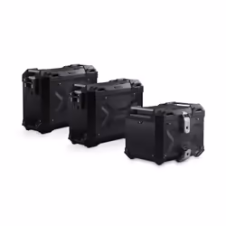 SW-Motech Adventure-Set Valigie - Nero. Ducati Multistrada 1200/ 1260/ 950/ V2., nero