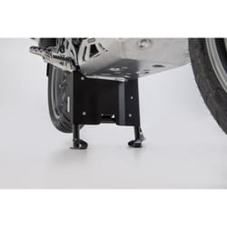 Estensione della protezione SW-Motech Engine per il centroso centrale - Nero. BMW R 1200 GS (12-18), R 1250 GS (18-)., nero