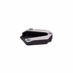 Estensione SW-Motech per piede laterale - Nero/Argento. Triumph Tiger 900 Rally/Pro., nero