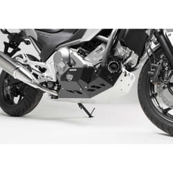 SW-Motech Engine guard - Nero/Argento. Honda NC700 / NC750 con DCT., nero-argento