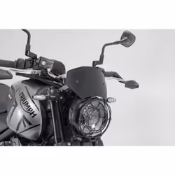SW-Motech Parabrezza - Nero. Triumph Trident 660 (21-)., nero