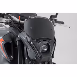 Parabrezza SW-Motech - Nero. Yamaha MT-09 / MT-09 SP (20-23)., nero