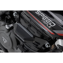 SW-Motech Kit slider telaio - Nero. Triumph Speed Triple 1200 RS (21-)., nero
