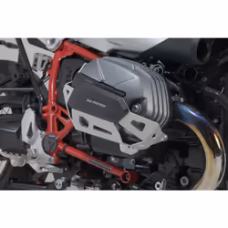 Sw-Motech Cylinder guard - Argento. BMW R nineT / Pure / Scrambler (20-)., argento