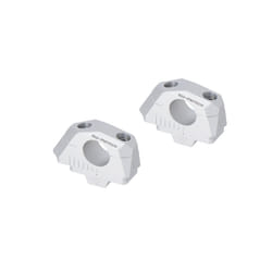 SW-Motech Barra posteriore variabile per manubrio Ø28 - H=28mm. Schienale 5/10/15/20/25/30 mm., argento