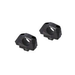 SW-Motech Barra posteriore variabile per manubrio Ø32 - H=32mm. Schienale 5/10/15/20/25/30 mm., nero