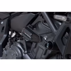 SW-Motech Kit slider telaio - Nero. Yamaha MT-07 (14-) / MT-07 Tracer (16-)., nero