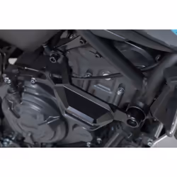 SW-Motech Kit slider telaio - Nero. Yamaha MT-07 (14-) / MT-07 Tracer (16-)., nero