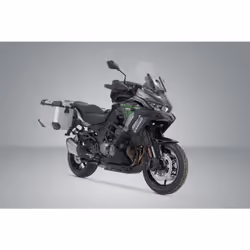 SW-Motech TRAX ADV sistema di cassa in alluminio - Argento. 37/37 l. Kawa Versys 1000 / 1000 S (18-)., argento