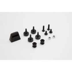 Kit adattatore SW-Motech per ADVENTURE-RACK - Nero. Per Givi/Kappa Monokey., nero-argento