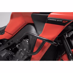 SW-Motech Crash bar - Nero. Yamaha Tracer 9 / GT (20-) / GT+ (22-)., nero