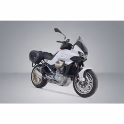 Set di borse laterali SW-Motech PRO BLAZE - Nero. Moto Guzzi V100 Mandello/S, Stelvio., nero
