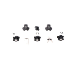 SW-Motech DUSC lock set - 3 serrature + 1 set serrature TRAX + 2 antifurto