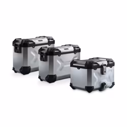 SW-Motech Adventure set valigie - Argento. Suzuki V-Strom 800 / 800DE (22-)., argento
