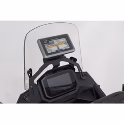 Supporto GPS SW-Motech per pozzetto - Nero. Honda XL750 Transalp (22-24)., nero