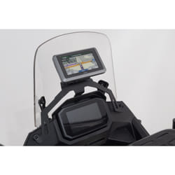 Supporto GPS SW-Motech per pozzetto - Nero. Honda XL750 Transalp (22-24)., nero