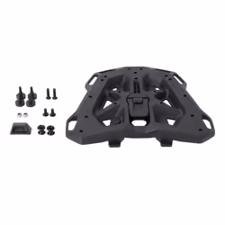 SW-Motech Piastra adattatore per STREET-RACK - Nero. Per montaggio DUSC., nero