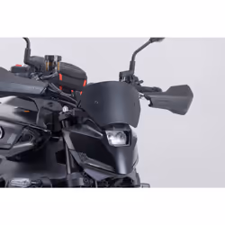 Parabrezza SW-Motech - Nero. Yamaha MT-09/SP (23-), MT-09 Y-AMT (24-)., nero