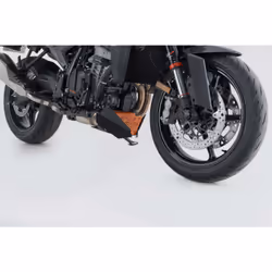Spoiler anteriore SW-Motech - Arancione/Nero. KTM 990 Duca (23-)., nero