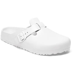 Birkenstock Boston Essentials Zoccoli Unisex Bianco