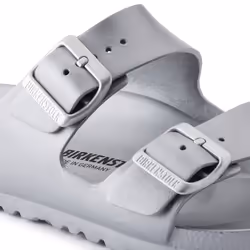 Birkenstock Arizona Essentials Sandali Unisex Metallico, Argento - Vista aggiuntiva 5