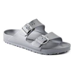 Birkenstock Arizona Essentials Sandali Unisex Metallico, Argento