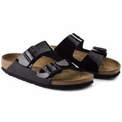 Birkenstock Arizona Sandali Unisex Nero - Vista aggiuntiva 4
