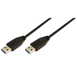LogiLink CU0038 cavo USB USB 3.2 Gen 1 (3.1 Gen 1) 1 m USB A Nero
