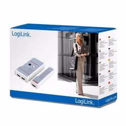 LogiLink WZ0017 tester per cavo di rete Viola, Bianco - Vista aggiuntiva 2