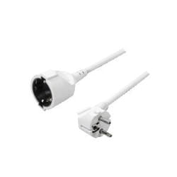 LogiLink LPS101 cavo di alimentazione Bianco 3 m
