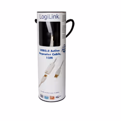 LogiLink 12m USB 2.0 cavo USB USB A Bianco - Vista aggiuntiva 3