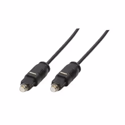 LogiLink Toslink - Toslink, 1m, Toslink, Maschio, Toslink, Maschio, 1 m, Nero