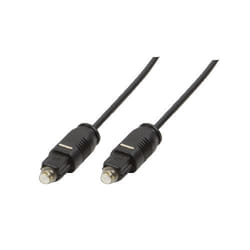 LogiLink Toslink - Toslink, 1m cavo audio Nero