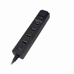 LogiLink USB 2.0 7-Port Hub with On/Off Switch 480 Mbit/s