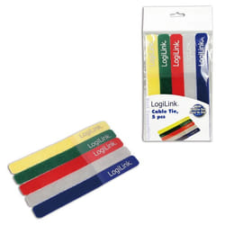 LogiLink KAB0008 fascetta Blu, Verde, Grigio, Rosso, Giallo