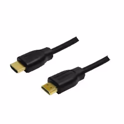 LogiLink 1m HDMI to HDMI - M/M, 1 m, HDMI tipo A (Standard), HDMI tipo A (Standard), Nero