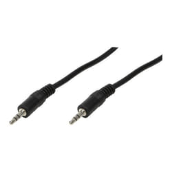 LogiLink 3.5mm - 3.5mm, 10m cavo audio Nero