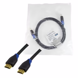 LogiLink CH0061 cavo HDMI 1 m HDMI tipo A (Standard) Nero - Vista aggiuntiva 6