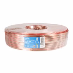 LogiLink CA1082 cavo audio 100 m Trasparente - Vista aggiuntiva 3