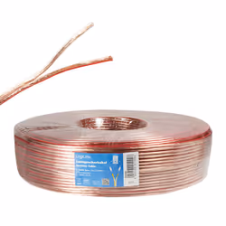LogiLink CA1082 cavo audio 100 m Trasparente - Vista aggiuntiva 4